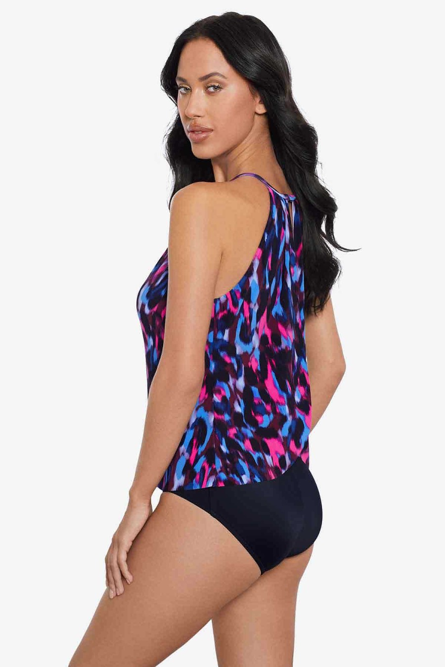 Magicsuit Cherry Bomb Aubrey One Piece Swimsuit Black/Multi New