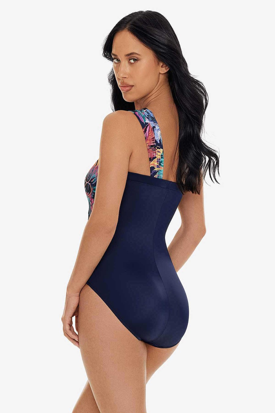 Magicsuit Belize Goddess One Piece Swimsuit Navy/Multi Best