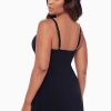 Miraclesuit Twisted Sisters Adora Underwire Swim Dress New