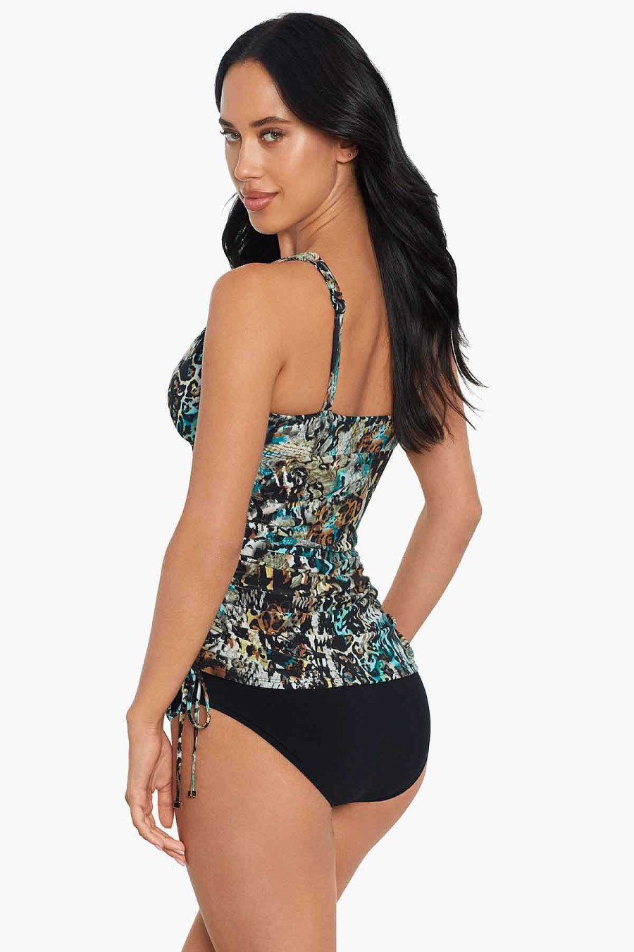 Magicsuit Posh Mosh Dani Tankini Top Multi Clearance