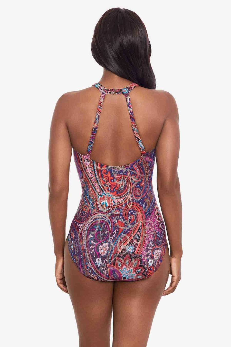 Miraclesuit Dynasty Wrapsody One Piece Swimsuit Multi Clearance