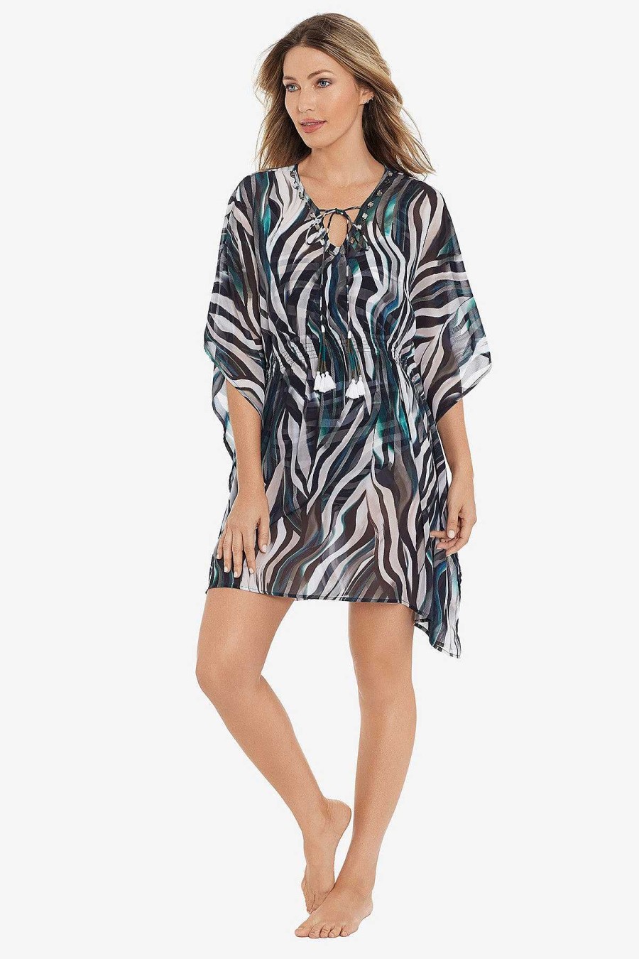 Amoressa Yukon Hydra Komono Swim Cover Up Blue Green Online