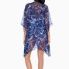 Miraclesuit Tropica Toile Caftan Swim Cover Up Midnight Best