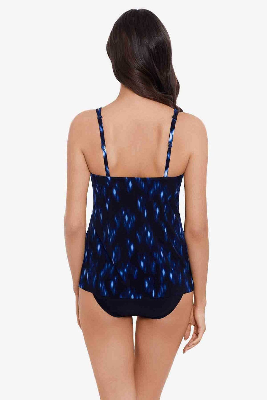 Magicsuit Indio Akikio Tankini Top Blue/Multi Best