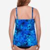 Miraclesuit Plus Size Sous Marine Mirage Tankini Top Blue/Multi Best