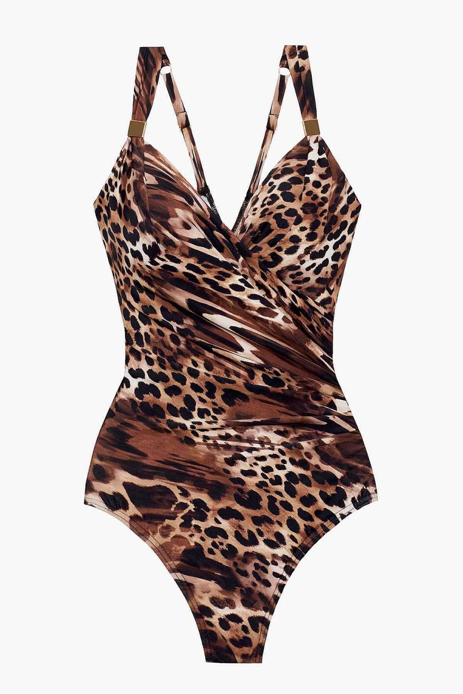 Miraclesuit Ocicat Siren One Piece Swimsuit Black/Multi Clearance