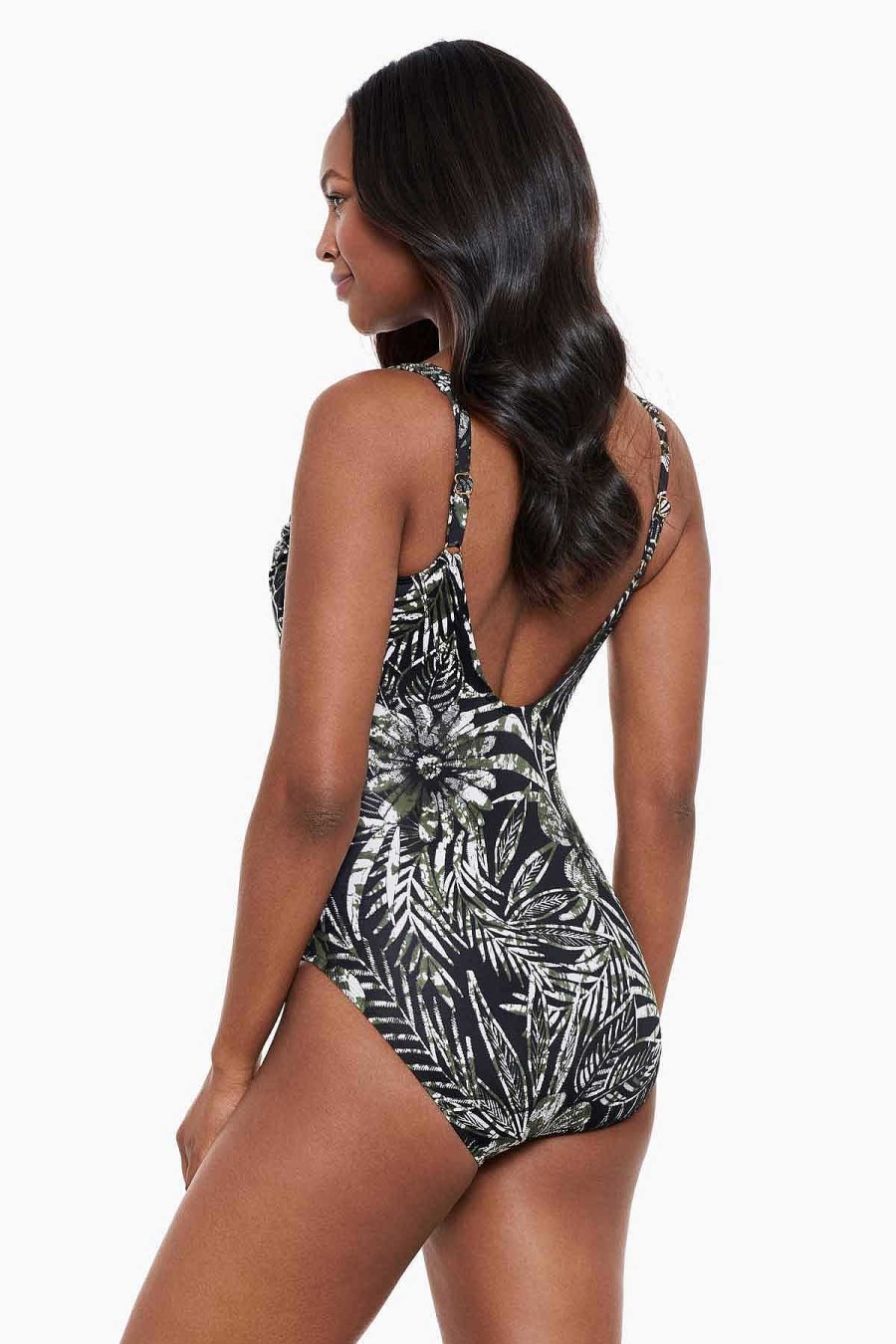 Miraclesuit Zahara Sanibel One Piece Swimsuit Dd-Cup Black/Multi Online