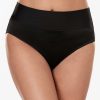 Miraclesuit Foldover Pant Swim Bottom Black New