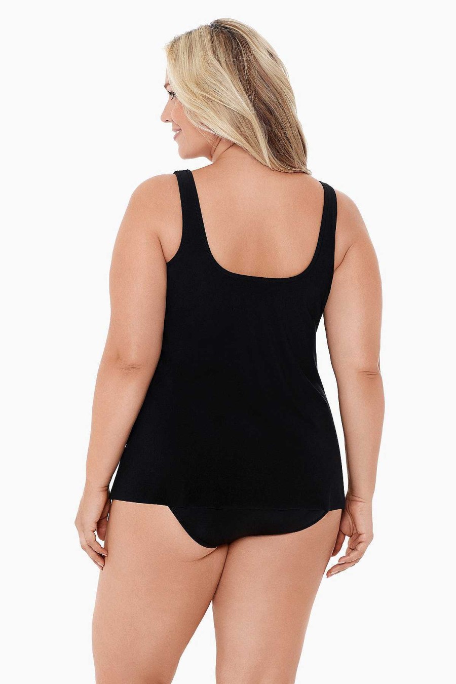 Miraclesuit Plus Size Illusionists Ursula Underwire Tankini Top Online