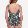 Miraclesuit Plus Size Zahara Sanibel One Piece Swimsuit Black/Multi Best