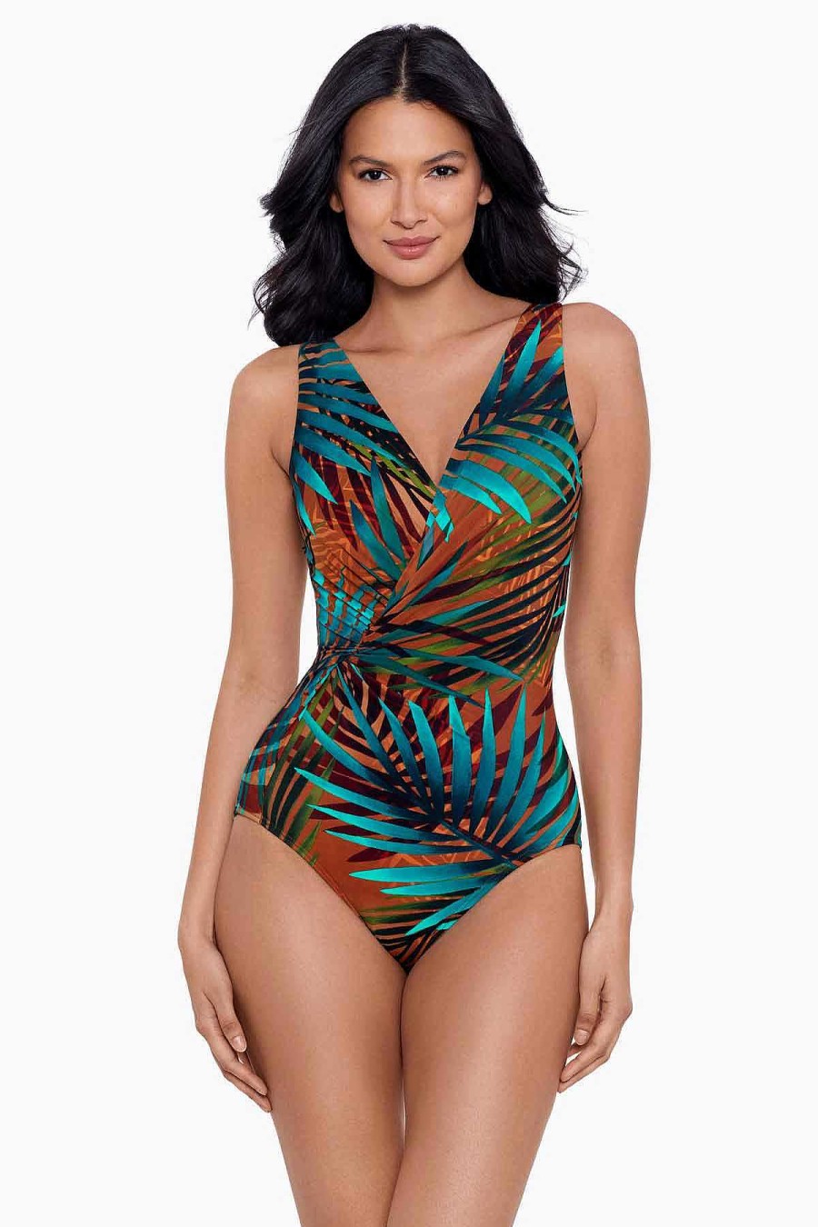 Miraclesuit Tamara Tigre Esmerelda One Piece Swimsuit Multi Clearance