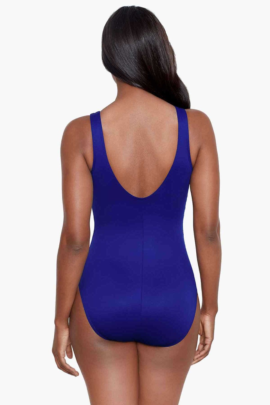 Miraclesuit Rock Solid Tulia One Piece Swimsuit New