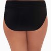 Magicsuit Plus Size Shirred Jersey Swim Bottom Black New